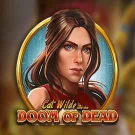 Cat Wilde and the Doom of Dead slot visual from Play'n GO available on stakeprixcasino.eu