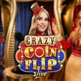 Try Crazy Coin Flip slot by Evolution on stakeprixcasino.eu – logo image