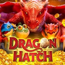 Dragon Hatch slot logo by PG Soft at Stakeprix Casino