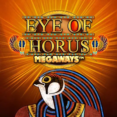 Eye of Horus Megaways online game logo by Blueprint Gaming on stakeprixcasino.eu