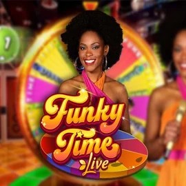 Live Casino logo of Funky Time from Evolution at Stakeprix Casino