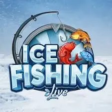 Ice Fishing Live slot icon by Evolution, available at Stakeprix Casino
