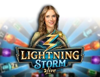 Lightning Storm logo – Live Casino by Evolution at Stakeprix Casino