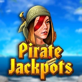 Pirate Jackpots logo by Belatra Games at Stakeprix Casino