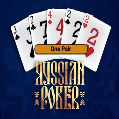 Official Table Games logo: Russian Poker by OneTouch Games at Stakeprix Casino