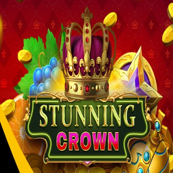 Try Stunning Crown slot by BF Games on stakeprixcasino.eu – logo image